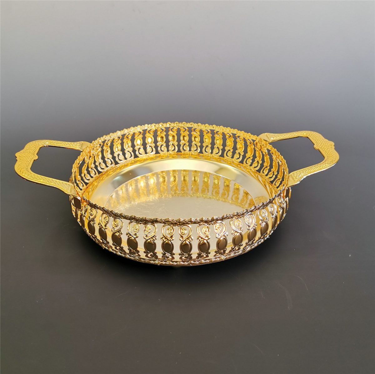 Round decorative serving dish Enerna IoTech Co., Limited.