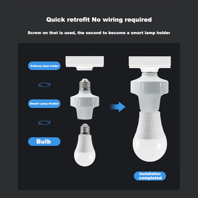 Enerna IoTech remote control WIFI smart lampholder 